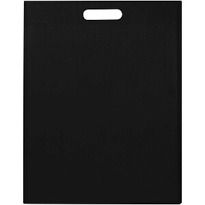 EcoSeal GRS recycled nonwoven tote bag 5L, solid black