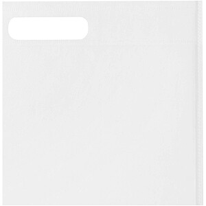 EcoSeal GRS recycled nonwoven tote bag 5L, white