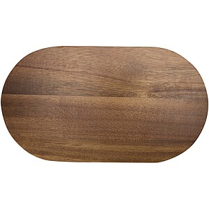 Edge acacia wood serving tray, wood