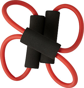 Elastic fitness training strap