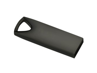 Elegant USB in gunmetal color