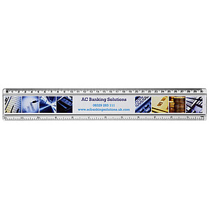 Ellison 30 cm plastic insert ruler