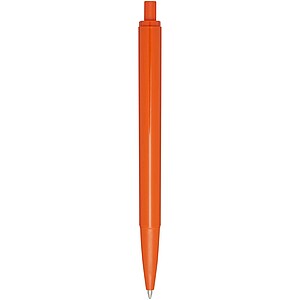 Elsa recycled plastic ballpoint pen, orange