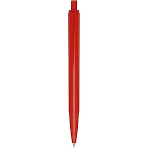 Elsa recycled plastic ballpoint pen, red