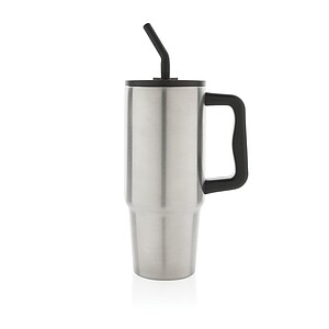 Embrace deluxe RCS recycled stainless steel tumbler 900ml, silver