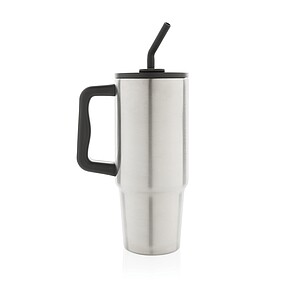 Embrace deluxe RCS recycled stainless steel tumbler 900ml, silver