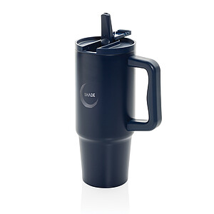 Embrace Leakproof RCS recycled stainless steel tumbler 900ml, navy blue
