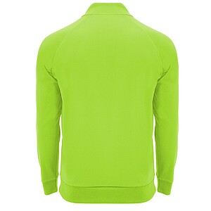 Epiro long sleeve unisex quarter zip sweatshirt, fluor green, size S