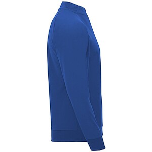 Epiro long sleeve unisex quarter zip sweatshirt, royal blue, size M