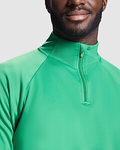 Epiro long sleeve unisex quarter zip sweatshirt, royal blue, size XL