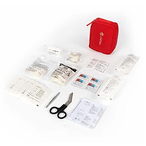 Essential 59-piece First Aid kit, red