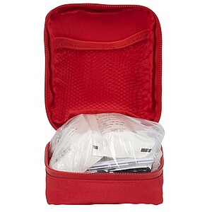 Essential 59-piece First Aid kit, red