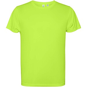 Estoril short sleeve kids t-shirt, fluor green