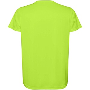 Estoril short sleeve kids t-shirt, fluor green