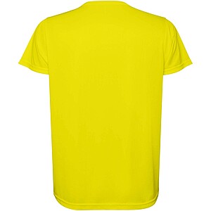 Estoril short sleeve mens t-shirt, fluor yellow