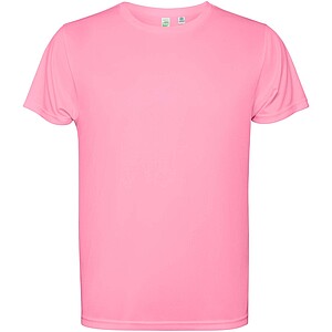 Estoril short sleeve mens t-shirt, silk pink