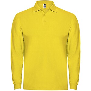 Estrella long sleeve mens polo