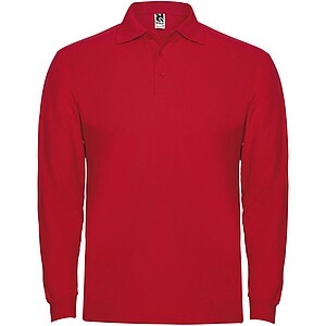 Estrella long sleeve mens polo