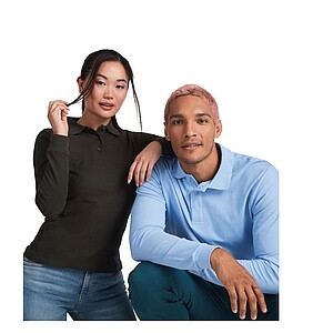 Estrella long sleeve mens polo