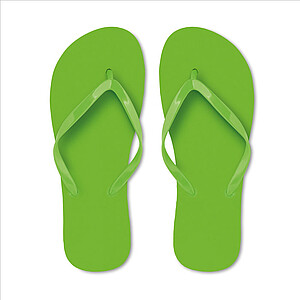 EVA beach slippers M, lime