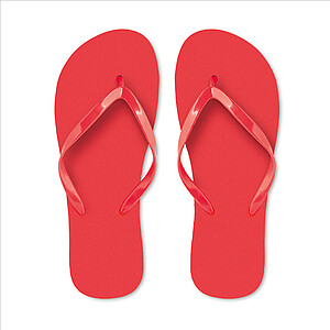 EVA beach slippers M, red