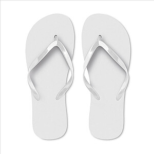 EVA beach slippers M, white