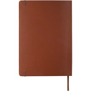 Executive A4 hard cover notebook, brown