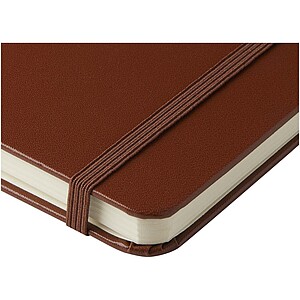 Executive A4 hard cover notebook, brown