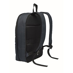 Expandable 600D RPET backpack, blue