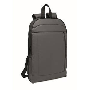 Expandable 600D RPET backpack, stone grey