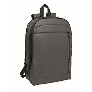 Expandable 600D RPET backpack, stone grey