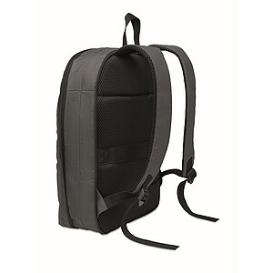 Expandable 600D RPET backpack, stone grey