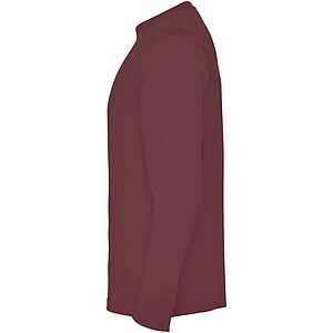 Extreme long sleeve mens t-shirt, berry red