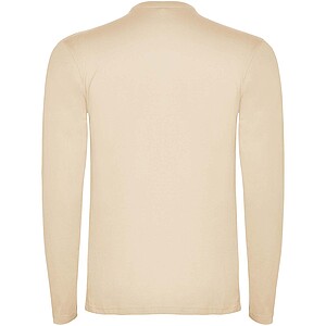Extreme long sleeve mens t-shirt, sand