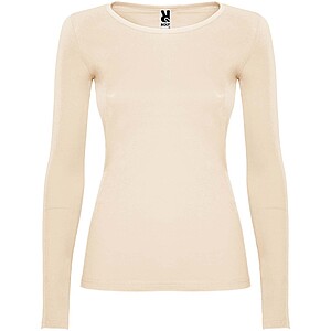 Extreme long sleeve womens t-shirt, sand