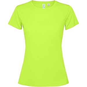 Extreme short sleeve womens t-shirt, fluor green