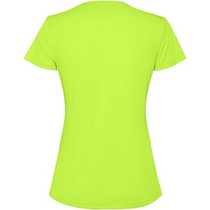 Extreme short sleeve womens t-shirt, fluor green