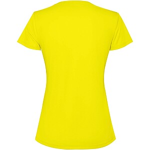 Extreme short sleeve womens t-shirt, fluor yellow