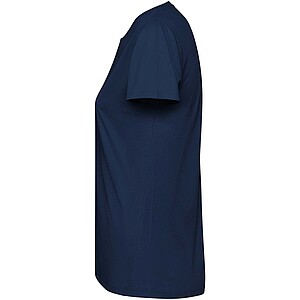 Extreme short sleeve womens t-shirt, navy