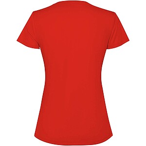 Extreme short sleeve womens t-shirt, red