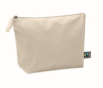 Fairtrade cotton cosmetic bag