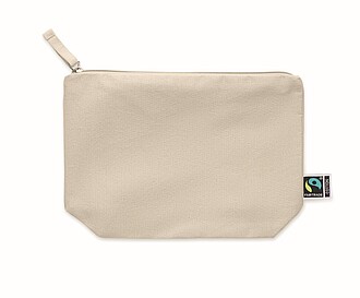 Fairtrade cotton cosmetic bag