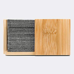 Felt coaster set ECO BASE