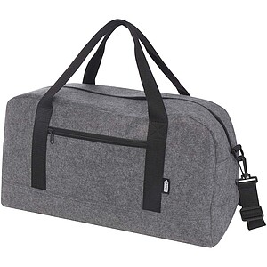 Felta GRS recycled duffel bag 35L, medium grey