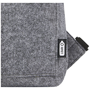 Felta GRS recycled felt roll-top bike bag 13L