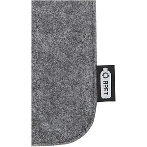 Felta GRS recycled pouch for glasses, medium grey