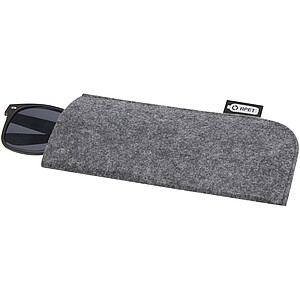 Felta GRS recycled pouch for glasses, medium grey