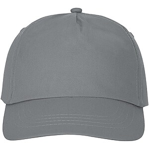 Feniks 5 panel cap, grey