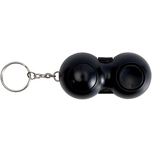 Fidgix controller fidget keychain, solid black