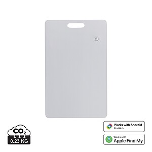 Findit Dual RCS rplastic ultra-thin finder card rechargeable, white